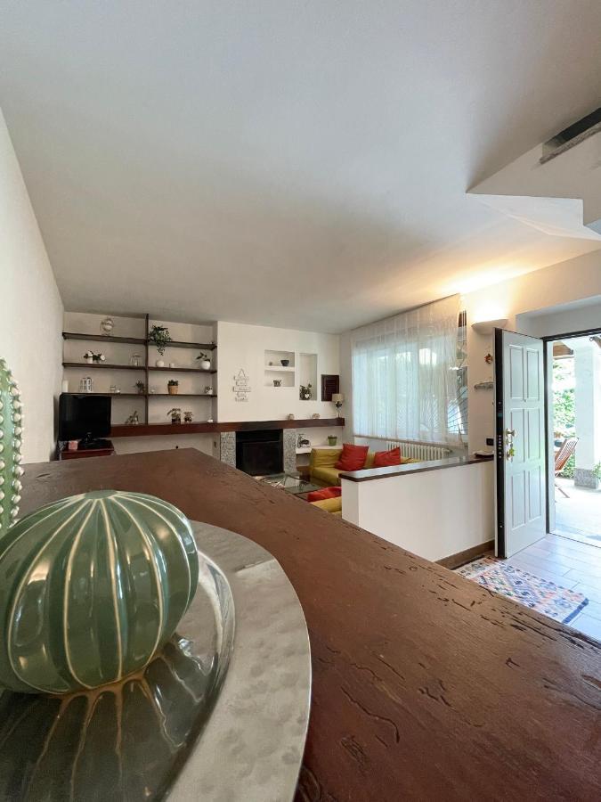 Brusimpiano Villa Mia Lugano Lake מראה חיצוני תמונה