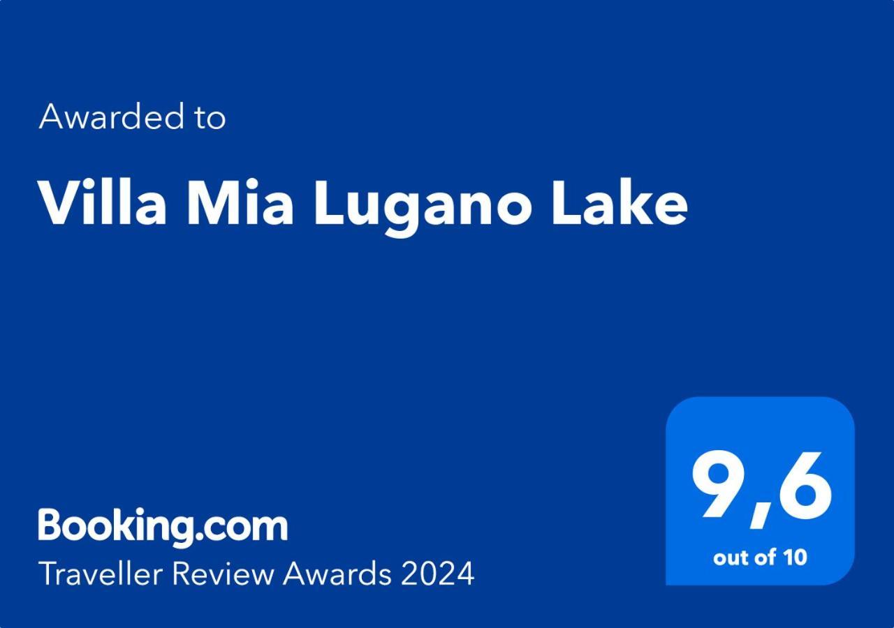 Brusimpiano Villa Mia Lugano Lake מראה חיצוני תמונה